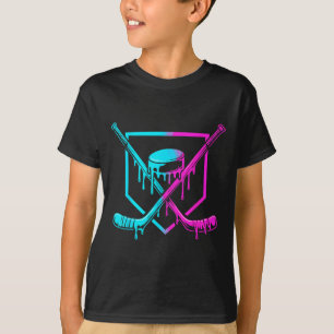 Hockey-Drip für Jungen Eiscreme-Drip Jugend Jungen T-Shirt
