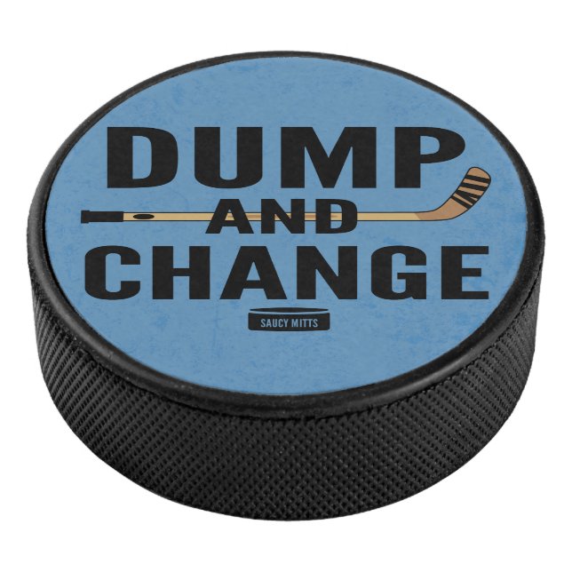 Hockey-Dump und Änderung Eishockey Puck (3/4)