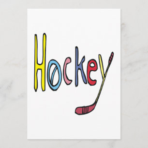 Hockey Einladung