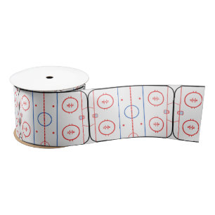Hockey-Eisbahnen-Begleiter-Autogramm bereit Satinband