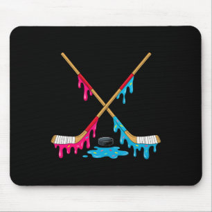 Hockey-Eiscreme-Tropf-Jungen Eishockey-Jugendspiel Mousepad