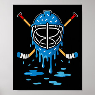 Hockey-Eiscreme-Tropf-Jungen-Mädchen-Eishockey-Jug Poster