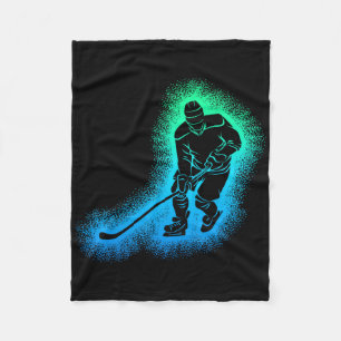 Hockey Eishockey Kinder Jugend Jungen Fleecedecke