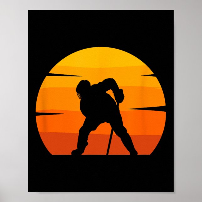 Hockey-Eishockey-Spieler-Geschenk 10 Poster (Vorne)