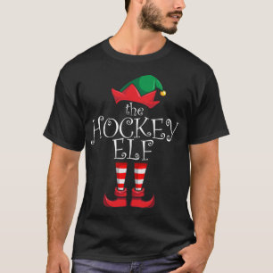 Hockey Elf Matching Familienweihnachtsfest Party P T-Shirt