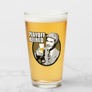 Hockey-Endspiel Beered Glas