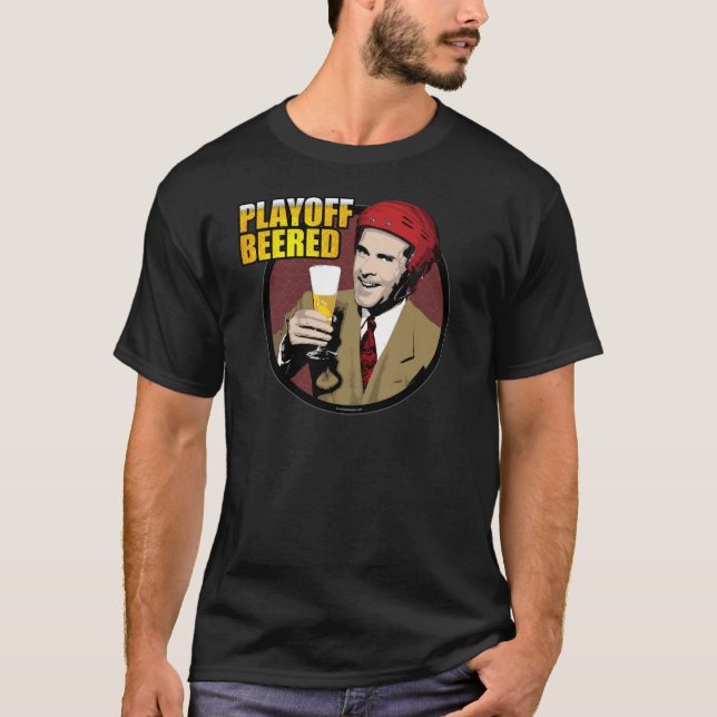 Hockey-Endspiel Beered T-Shirt (Vorderseite)