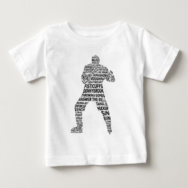 Hockey Enforcer Baby T-shirt (Vorderseite)
