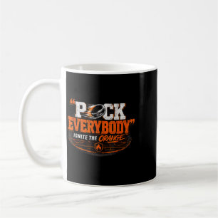 Hockey-Enforcer Orange Kaffeetasse