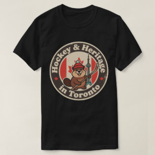 Hockey & Erbe_Toronto Retro Kanadisch T-Shirt