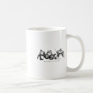 Hockey-Erbe Vintage bis moderne Torwart-Hommage Tr Kaffeetasse