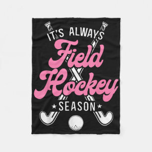 Hockey Es ist immer Hockey-Saison _2 Fleecedecke