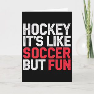 Hockey Es Ist Wie Fußball Aber Macht Spaß Cooler A Karte