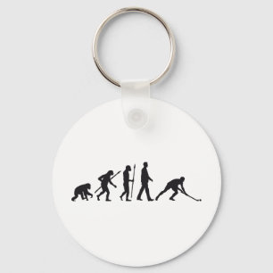 Hockey-Evolution Schlüsselanhänger