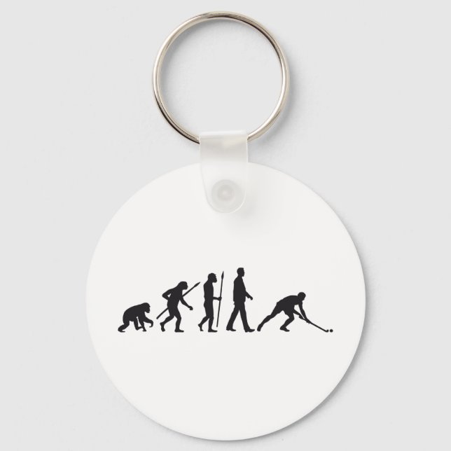 Hockey-Evolution Schlüsselanhänger (Vorderseite)