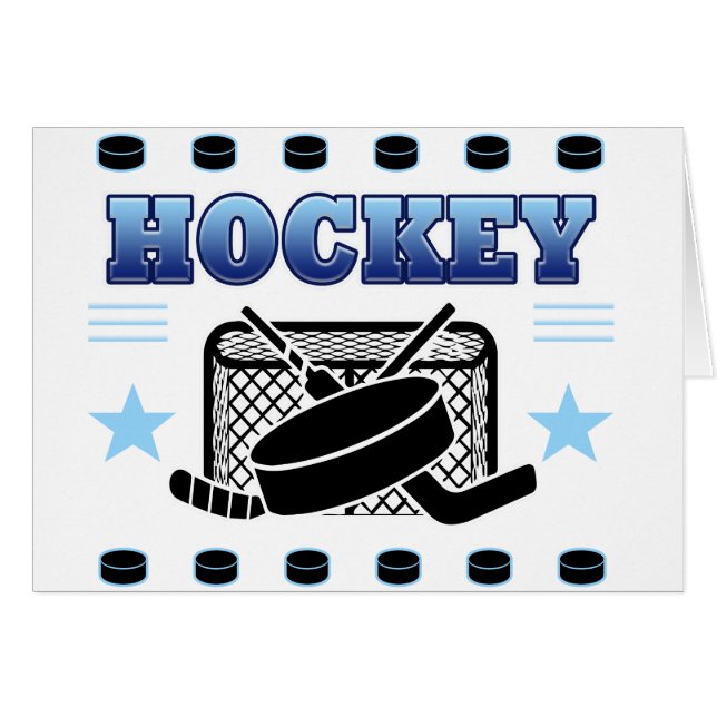 Hockey-Fan (Vorderseite (Horizontal))
