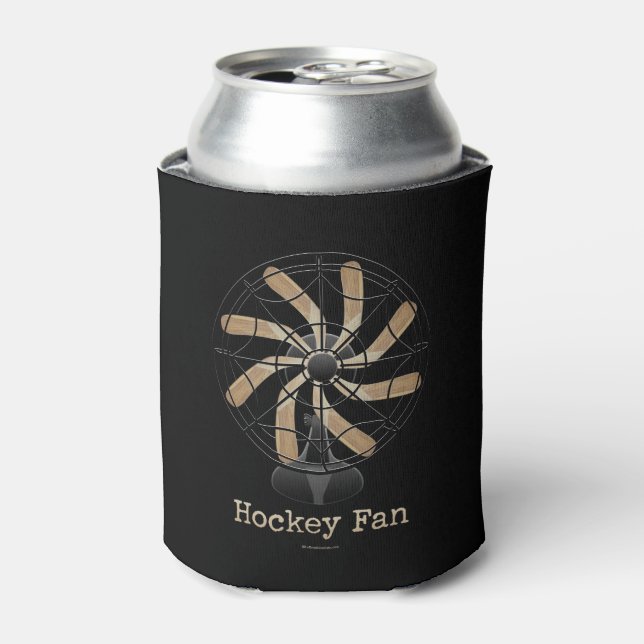 Hockey Fan Dosenkühler (Kanne Vorderseite)