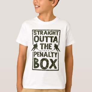 Hockey-Fan straight aus der Strafbox Hockey S T-Shirt
