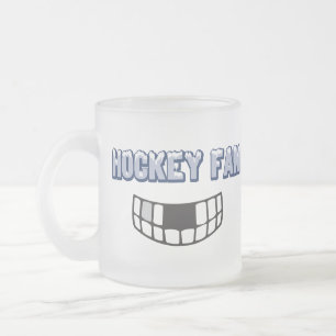 Hockey-Fan-Tasse Mattglastasse