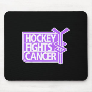 Hockey Fights Cancer T-Shirts Erwachsene Uni Clic Mousepad