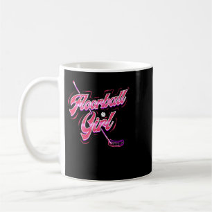 Hockey Floorball Girl Unihockey Floor Hockey Playe Kaffeetasse