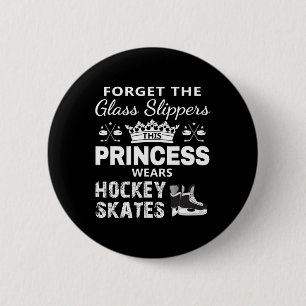 Hockey for Girls - Diese Prinzessin trägt Hockey S Button