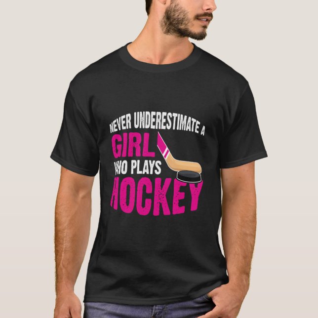 Hockey For Hockey Player Hockey T-Shirt (Vorderseite)