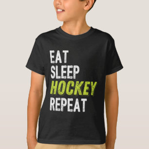 Hockey für Boys Ice Hockey Player Geschenk T-Shirt