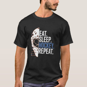 Hockey für Jungen Lustiger Eishockeyspieler Jugend T-Shirt