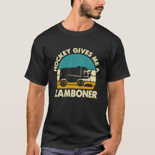 Hockey für Men Hockey gibt mir ein Zamboner T-Shirt