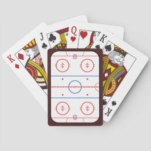 Hockey Game Companion Rink Diagramm  Spielkarten