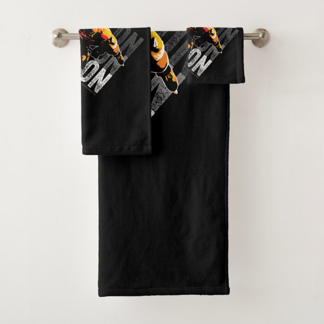 (Hockey) Game On Badhandtuch Set (Insitu)