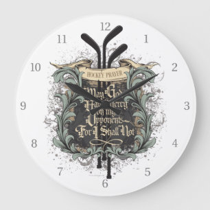 Hockey-Gebets-Großuhr Große Wanduhr