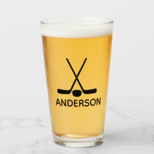 Hockey Geburtstagsgeschenke, Trauzeugen, Trauzeuge Glas