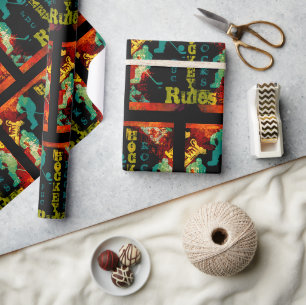 HOCKEY   GESCHENKPAPIER