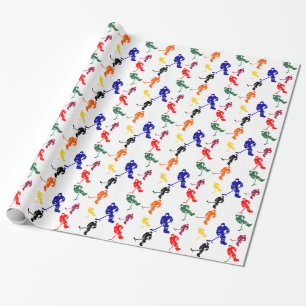 HOCKEY GESCHENKPAPIER