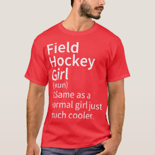 Hockey-Girl - Definition 1 T-Shirt