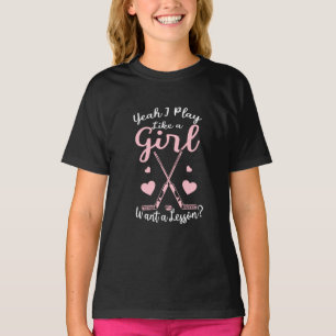 Hockey-Girl-Geschenke   Sportteams T-Shirt