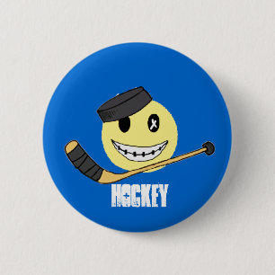 HOCKEY GLÜCKLICH BUTTON