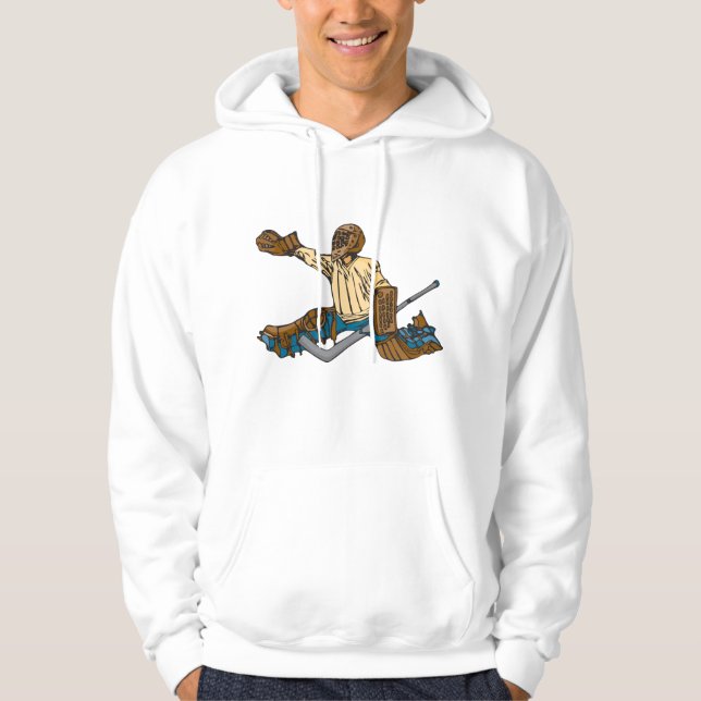 Hockey Goalie Hoodie (Vorderseite)