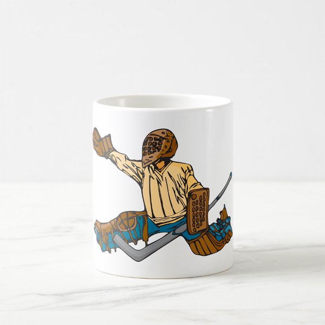Hockey Goalie Kaffeetasse (Von Creator hochgeladen)