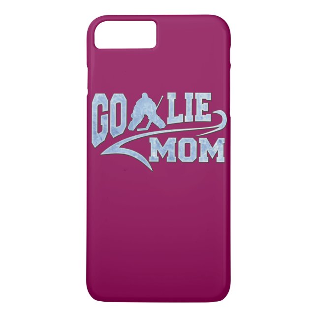Hockey Goalie Mama Athletic Schwanz Case-Mate iPhone Hülle (Rückseite)