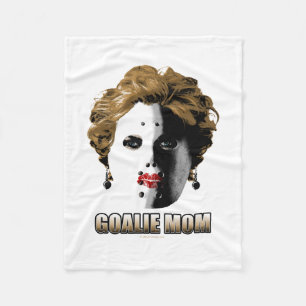 Hockey Goalie Mama Fleecedecke