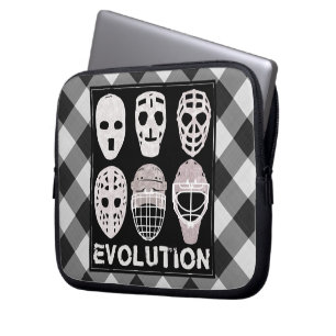 Hockey Goalie Mask Evolution Laptop-Sieb Laptopschutzhülle