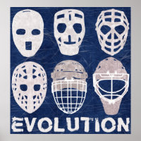 Hockey Goalie Mask Evolution