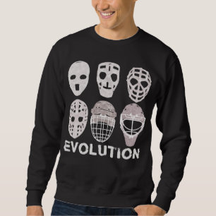 Hockey Goalie Mask Evolution Sweatshirt