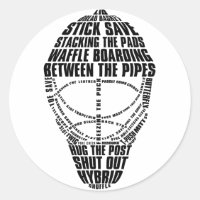 Hockey Goalie Mask Stickers