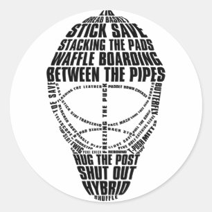 Hockey Goalie Mask Stickers