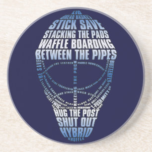 Hockey Goalie Mask Untersetzer