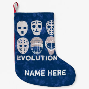Hockey Goalie Masken Evolution Weihnachten Strumpf Kleiner Weihnachtsstrumpf